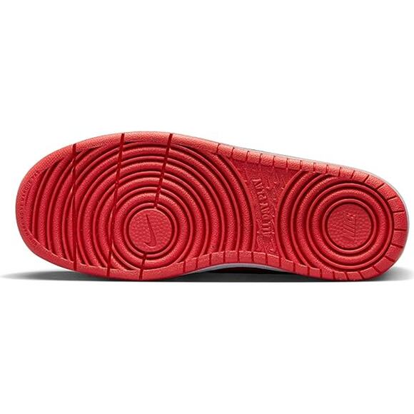 NWT Nike Unisex Court Borough Low Recraft Shoes,Red/Black/White,6.5 Big Kid - Picture 7 of 7